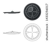 Vector design of war and ship symbol. Collection of war and fleet vector icon for stock.
