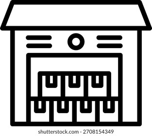 Symbolstil für Vectordesign-Warehouse