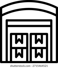 Symbolstil für Vectordesign-Warehouse
