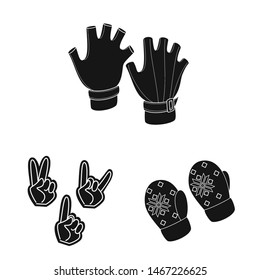 Vector design of warm and comfort symbol. Set of warm and style vector icon for stock.