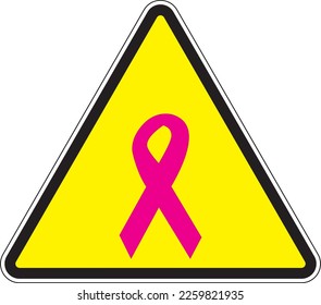 vector design of warning symbols for concept 