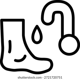 Diseño de Vector Lavado de pie Estilo Icono