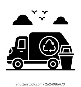 Diseño de Vector del reciclaje de residuos