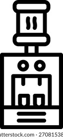 Vector Design Water Dispenser Icon Style