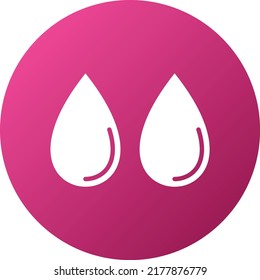 Vector Design Water Drops Icon Style