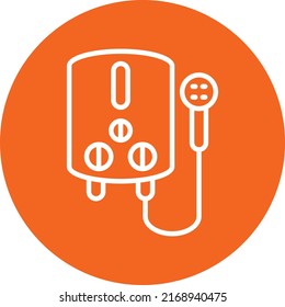 Vector Design Water Heater Icon Style