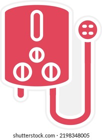Vector Design Water Heater Icon Style