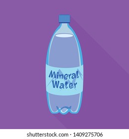 Vector design of water and mineral icon. Collection of water and salty vector icon for stock.