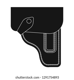 Vector design of weapon and gun icon. Set of weapon and army stock vector illustration.