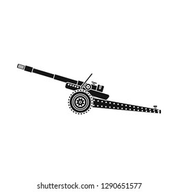 Vector design of weapon and gun logo. Collection of weapon and army vector icon for stock.