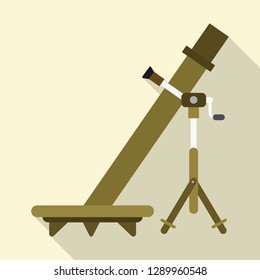 Vector design of weapon and gun symbol. Collection of weapon and army stock vector illustration.