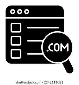 Vector design of web domains 