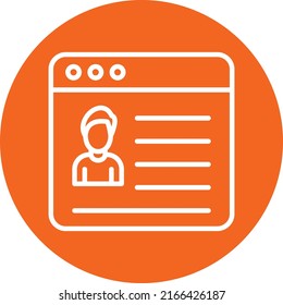 Vector Design Web Portfolio Icon Style