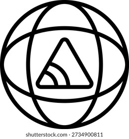 Vector Design Web Sentry Icon Style