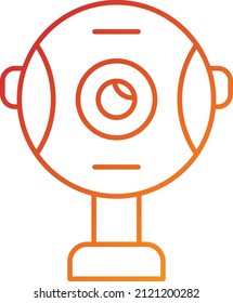 Vector Design Webcam Icon Style