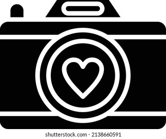 Estilo de icono de cámara de diseño de vectores