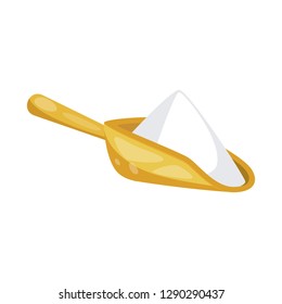 Vector design of wheat and corn sign. Collection of wheat and harvest vector icon for stock.