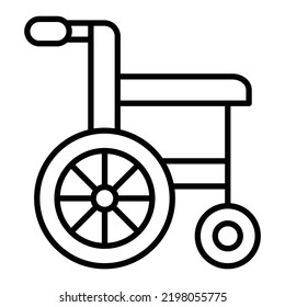 Vector Design Wheelchair Icon Style