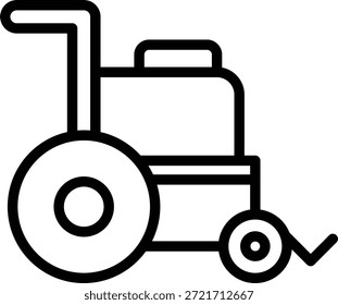 Vector Design Wheelchair Icon Style