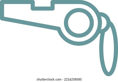 Vector Design Whistle Icon Style