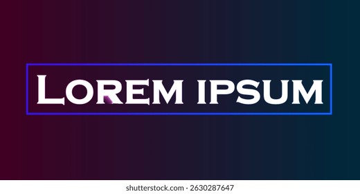 Vector design. White and Blue Edition of an Abstract Rectagle with text Colorful Infographics Page Element.