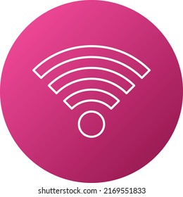 Vector Design WIFI Icon Style