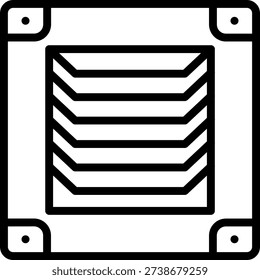 Vector Design Window fan Icon Style