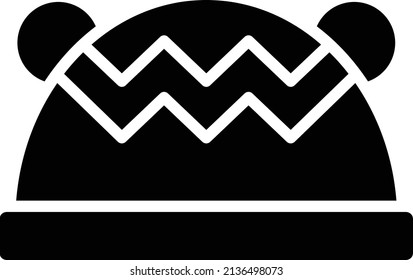 Vector Design Winter Hat Icon Style