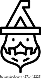 Estilo de ícone do Assistente de design de vetor