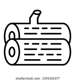 Vector Design Wood Icon Style