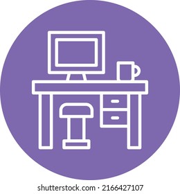 Vector Design Workspace Icon Style