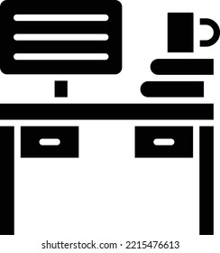 Estilo de icono de área de trabajo de diseño de vectores