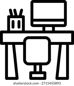 Vector Design Workspace Icon Style