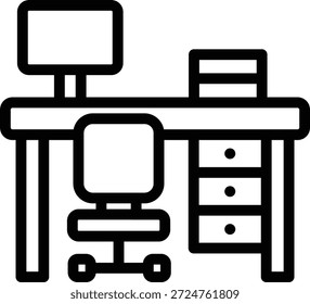 Vector Design Workspace Icon Style