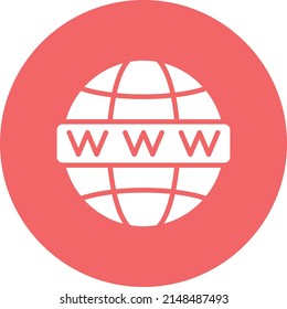 Diseño de vectores Estilo de iconos a nivel mundial