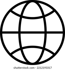 Vector Design Worldwide Icon Style