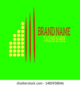 Vector design for your brand name logo, business corporate template