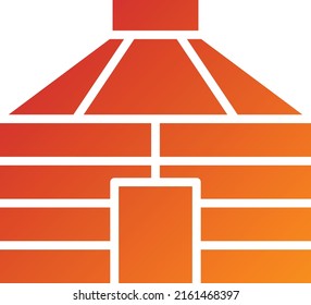 Vector Design Yurt Icon Style