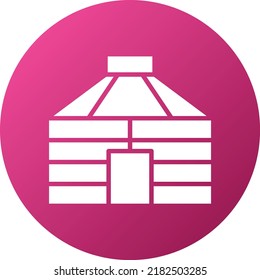 Vektordesign-Jurtbild-Stil