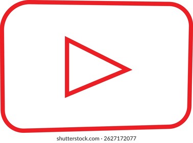 vector design,red and white design,youtube pro design