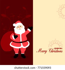 Vector designs for the celebration of Merry Christmas.