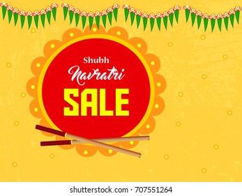 Vector designs for the celebration of Navratri Maa Durga Festival.