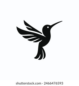 Diseños de Vector de las siluetas de colibrí
