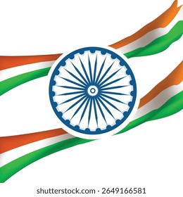Vector Designs of Indian National Festival Independence Day with Indian Flag Indian Heritage beautiful background and lots of celebration concept. Birds showing Freedom. People are celebrating 15th 