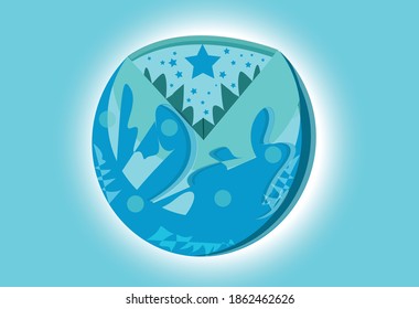 vector designs from your own creations, can be seen as going green or earth, and as icons. This vector can be used at will and for anything