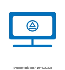 Vector Desktop Computer Icon