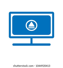 Vector Desktop Computer Icon