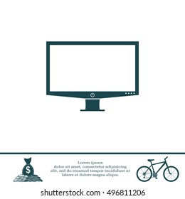 Vector Desktop Computer Icon