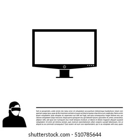 Vector Desktop Computer Icon