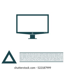 Vector Desktop Computer Icon